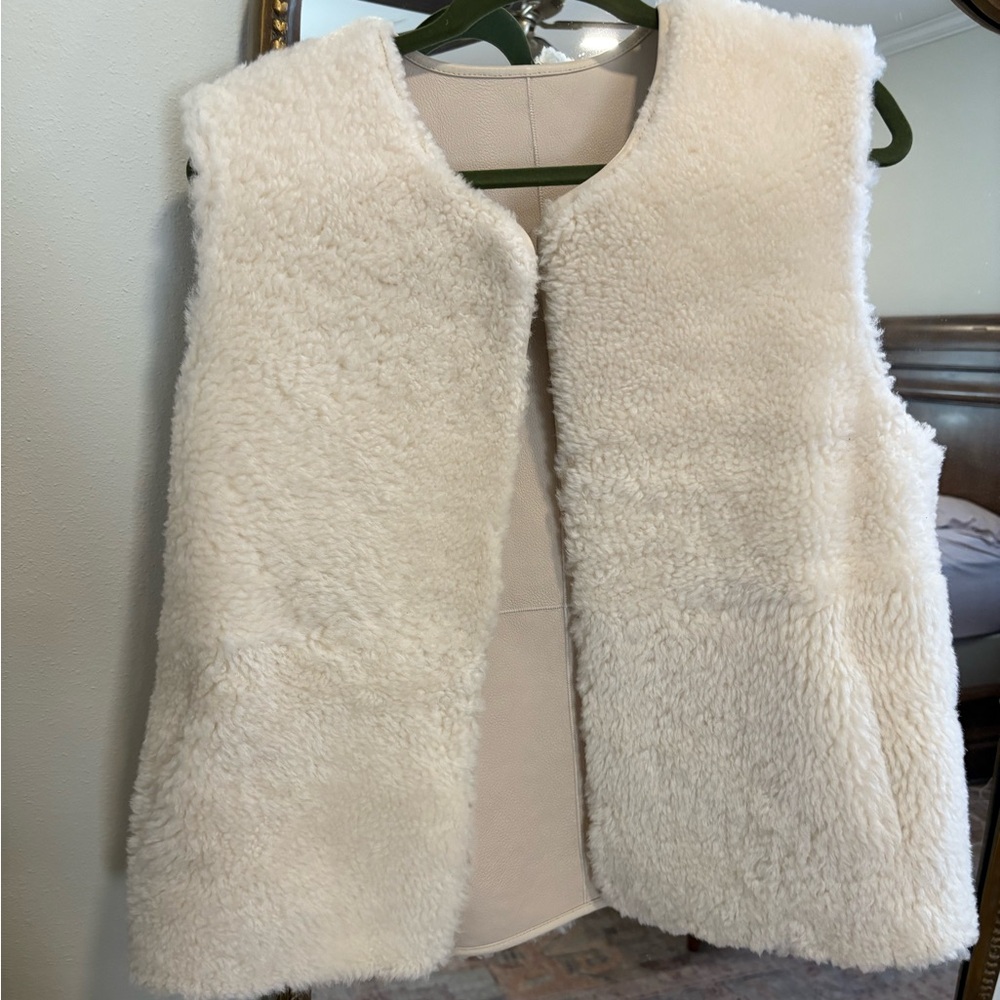 Honeydove Shearling Vest